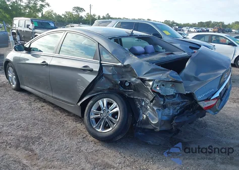 2014 Hyundai Sonata Gls из США, поврежденный, VIN 5NPEB4AC8EH942999